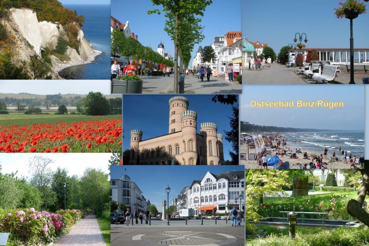 2-Zimmer Ferienwohnung Im Zentrum Von Binz Exterior foto